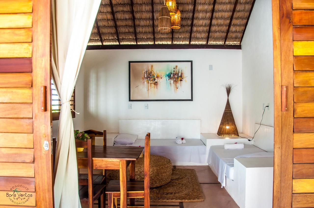 ז'יז'וקה דה ז'ריקואקוארה Residence Bons Ventos Jeri מראה חיצוני תמונה