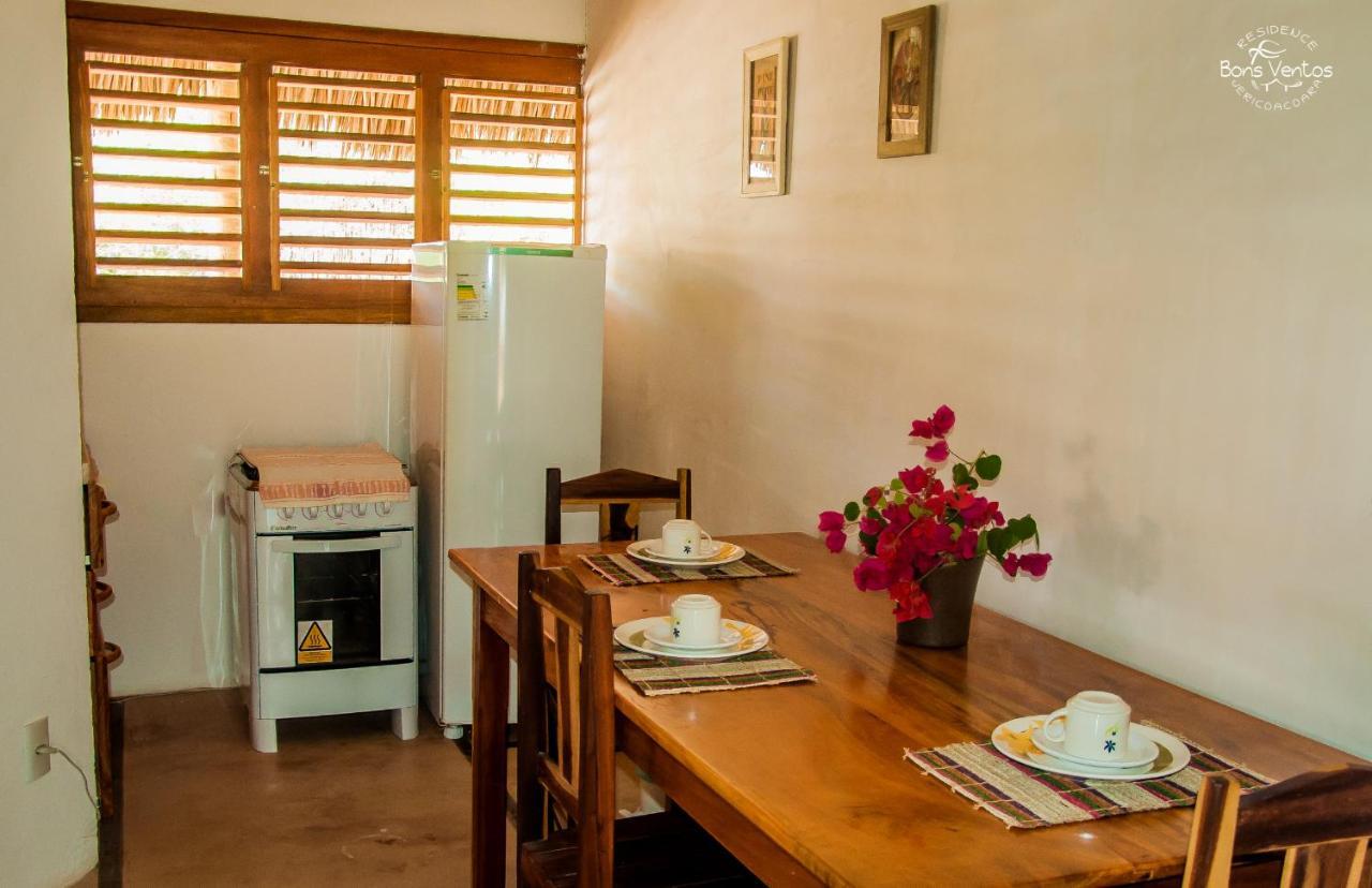 ז'יז'וקה דה ז'ריקואקוארה Residence Bons Ventos Jeri מראה חיצוני תמונה